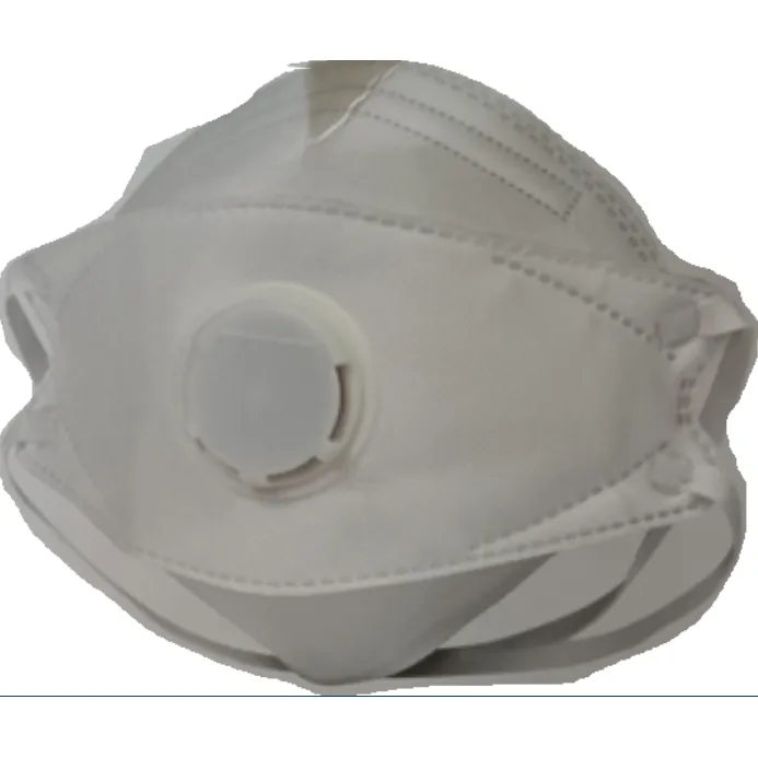 FFP3 Fold Flat Valved Disposable Masks - Case of 200 — White